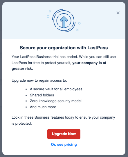 Guide Pendo de LastPass